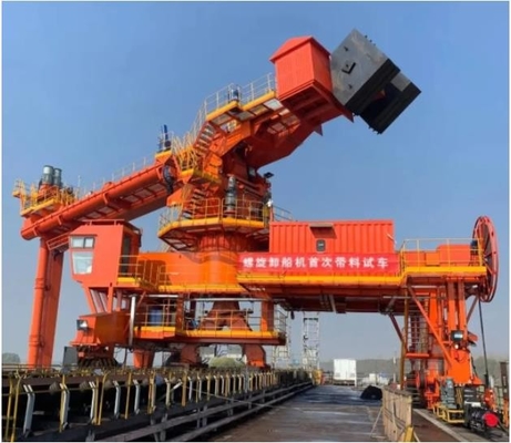 1200t / h स्क्रू शिप अनलोडर सीपोर्ट पर लागू होता है