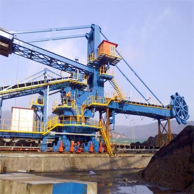 कोयला भंडारण के लिए थोक सामग्री स्टॉकयार्ड स्टैकिंग और पुनः दावा उपकरण