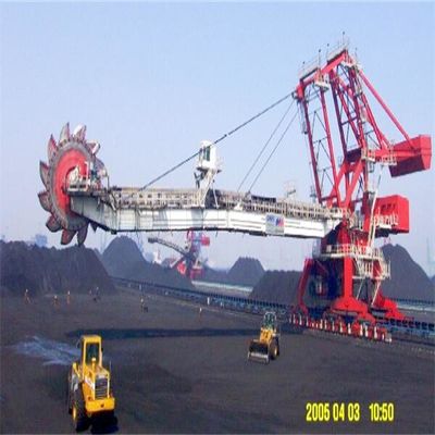 कोयला भंडारण के लिए थोक सामग्री स्टॉकयार्ड स्टैकिंग और पुनः दावा उपकरण