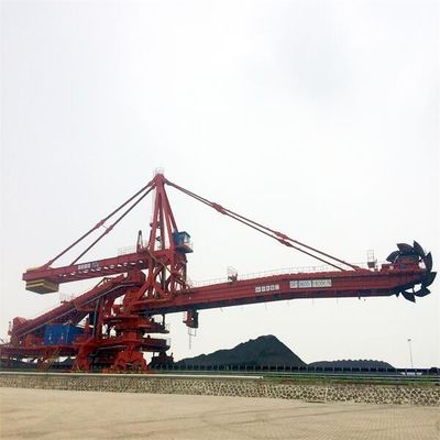 कोयला भंडारण के लिए थोक सामग्री स्टॉकयार्ड स्टैकिंग और पुनः दावा उपकरण