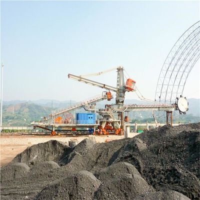 कोयला भंडारण के लिए थोक सामग्री स्टॉकयार्ड स्टैकिंग और पुनः दावा उपकरण